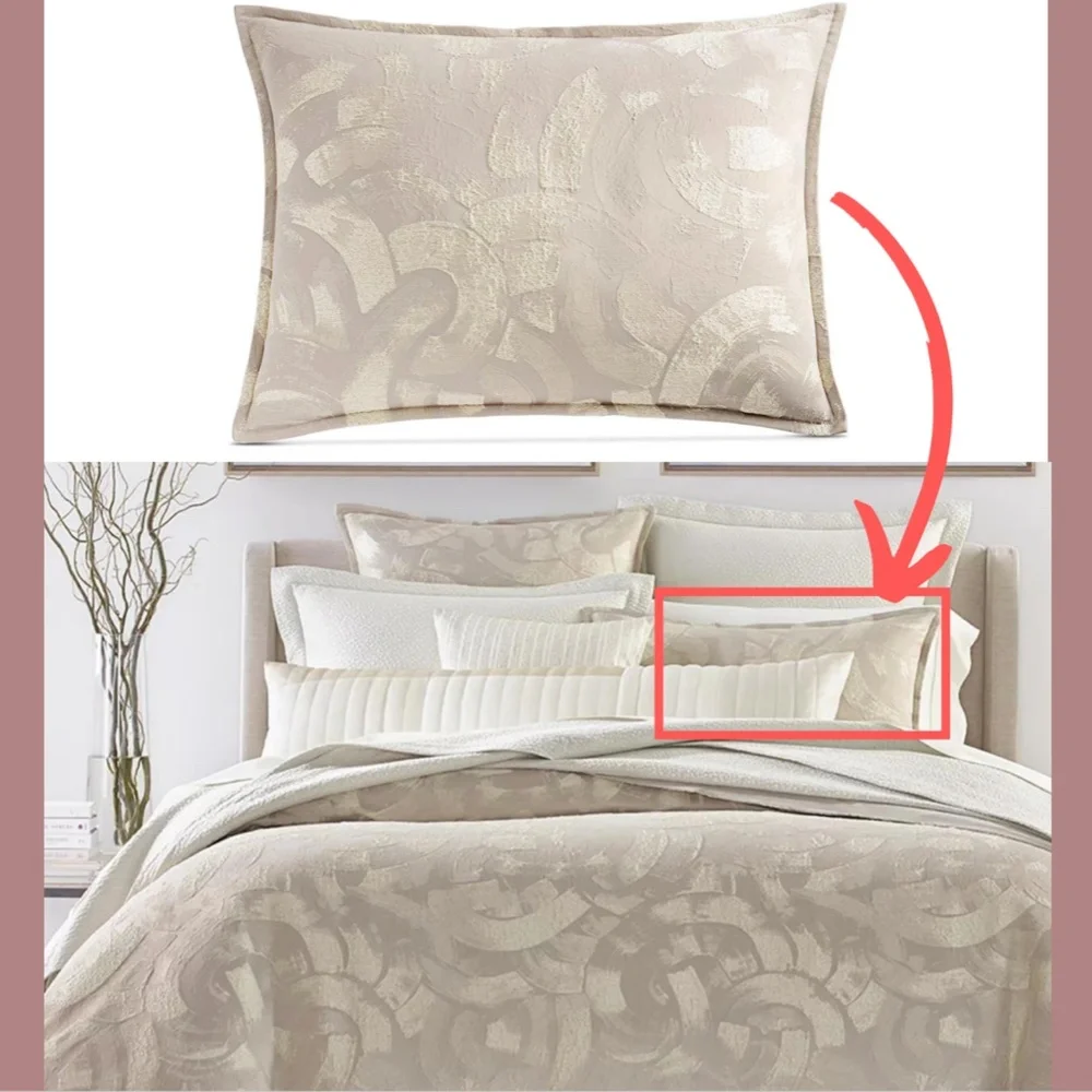 NEW $120 [ 1 Standard Sham ] for Hotel Collection‎ Brushwork